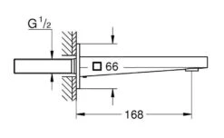 Grohe Plus - Baduitloop, Chroom 13404003 -AquaKranen Verkoop 972a8e5e5d6ef69f052b4974