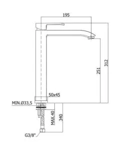 Paffoni Level - Wastafelkraan, Chroom LES081CR -AquaKranen Verkoop 98afef6acadc3060fba7a04e