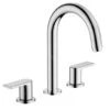Hansgrohe Vernis Shape - Wastafelkraan Incl. Afvoergarnituur, 3-gats, Chroom 71563000