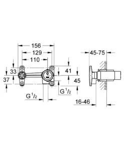 Grohe Inbouwdelen - Inbouw Basisgarnituur 32635000 5 Grohe Inbouwdelen - Inbouw Basisgarnituur 32635000 -AquaKranen Verkoop 9be8206fe12216dc95759154