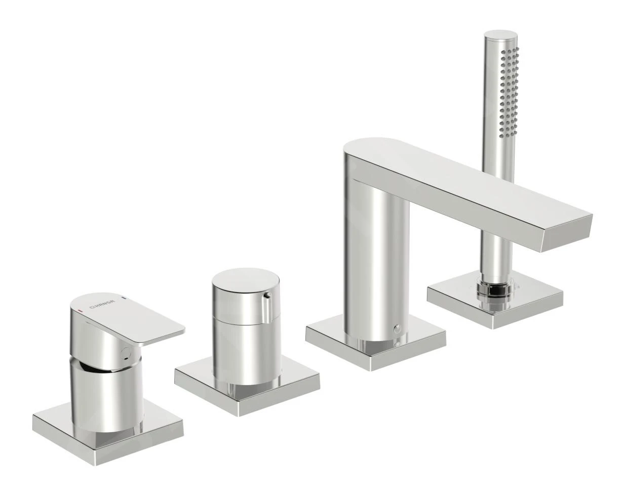 Hansa Stela - Badrandkraan, 4-gats, Chroom 57302473 3 Hansa Stela - Badrandkraan, 4-gats, Chroom 57302473