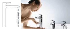 Hansgrohe Finoris - Wastafelkraan 110, Incl. Afvoergarnituur, EcoSmart, Mat Wit 76020700 -AquaKranen Verkoop PHOTO 195