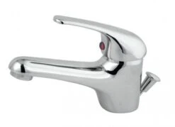 Novaservis Titania Iris - Wastafelkraan Met Metalen Uitloop, Chroom 92002,0