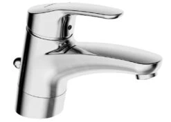 Hansa Mix - Wastafelkraan Met Draaibare Uitloop En Waste, Chroom 01192183