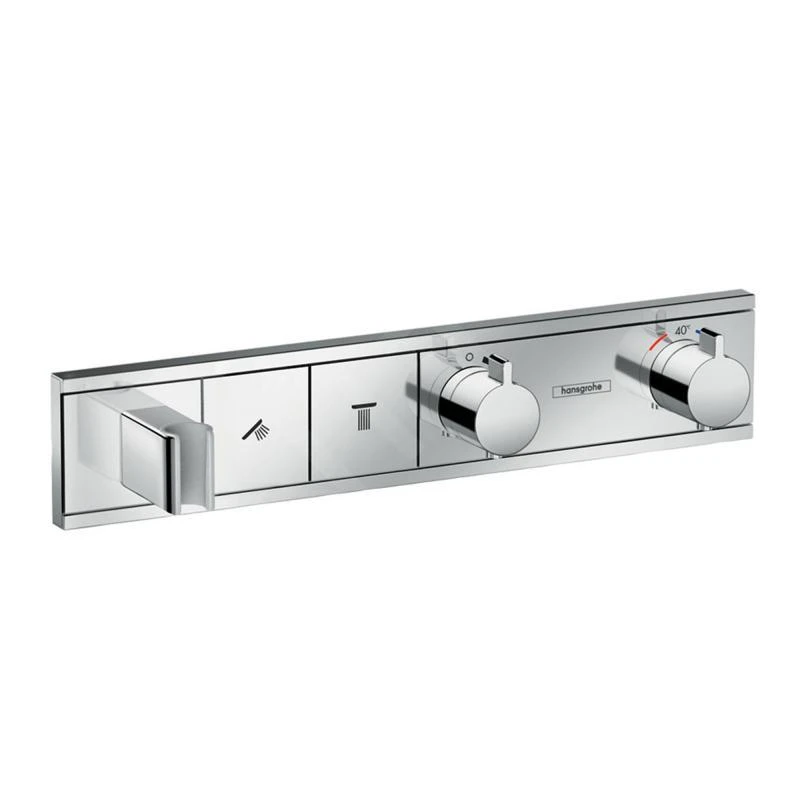 Hansgrohe RainSelect - Afbouwdeel Voor Thermostatische Badkraan Voor 2 Functies, Chroom 15355000 3 Hansgrohe RainSelect - Afbouwdeel Voor Thermostatische Badkraan Voor 2 Functies, Chroom 15355000