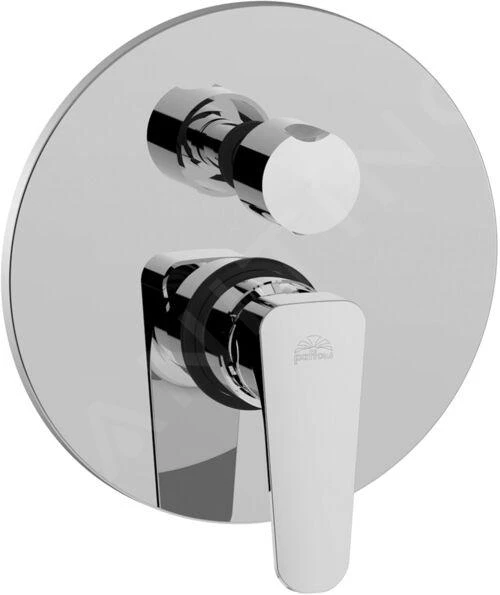 Paffoni Sly - Inbouwkraan Incl. Inbouwdeel, Voor 3 Uitgangen, Chroom SY019CR 3 Paffoni Sly - Inbouwkraan Incl. Inbouwdeel, Voor 3 Uitgangen, Chroom SY019CR