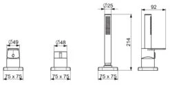 Hansa Stela - Badrandkraan, 3-gats, Chroom 57319173 5 Hansa Stela - Badrandkraan, 3-gats, Chroom 57319173 -AquaKranen Verkoop ada47e12f0e8a8af9936ca92