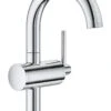 Grohe Atrio - Wastafelkraan Met Waste En Draaibare Uitloop, M-size, Chroom 32043003