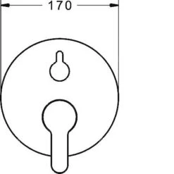 Hansa Primo - Inbouwkraan Voor 2 Uitgangen, Chroom 89909003 -AquaKranen Verkoop b1fe077a7fd6ba59ca68804f
