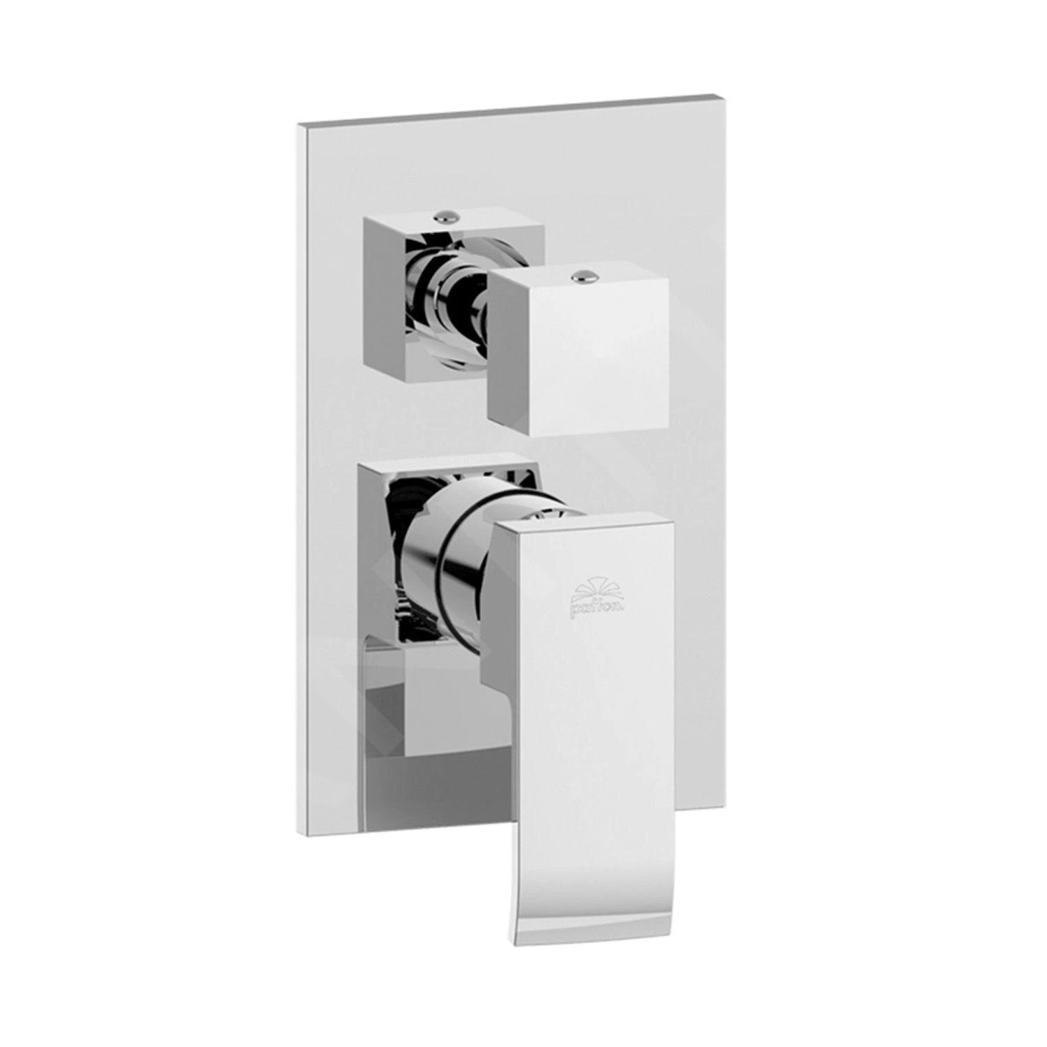 Paffoni Level - Inbouw Douchekraan Met Omstelkraan, 2 Functies, Chroom LES018CR 3 Paffoni Level - Inbouw Douchekraan Met Omstelkraan, 2 Functies, Chroom LES018CR