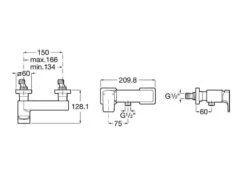 Roca L90 - Douchekraan, Chroom A5A2D01C00 -AquaKranen Verkoop beaf28cf6aaec80dd5eeb50c