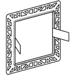 Geberit Toebehoren - Afdekplaat Voor Wastafelkranen 116.421.00.1 -AquaKranen Verkoop bebca60a95aff520fddd78ed
