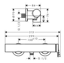 Hansgrohe Vivenis - Douchekraan, Chroom 75620000 -AquaKranen Verkoop c48a9f49dbefcfa420bd9aec 1