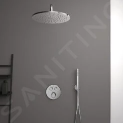 Ideal Standard CeraTherm Navigo - Inbouwthermostaat, Opbouwdeel, 2 Gebruikers, Silver Storm A7296GN -AquaKranen Verkoop cc3ba2d7758ed61093f86fec 1