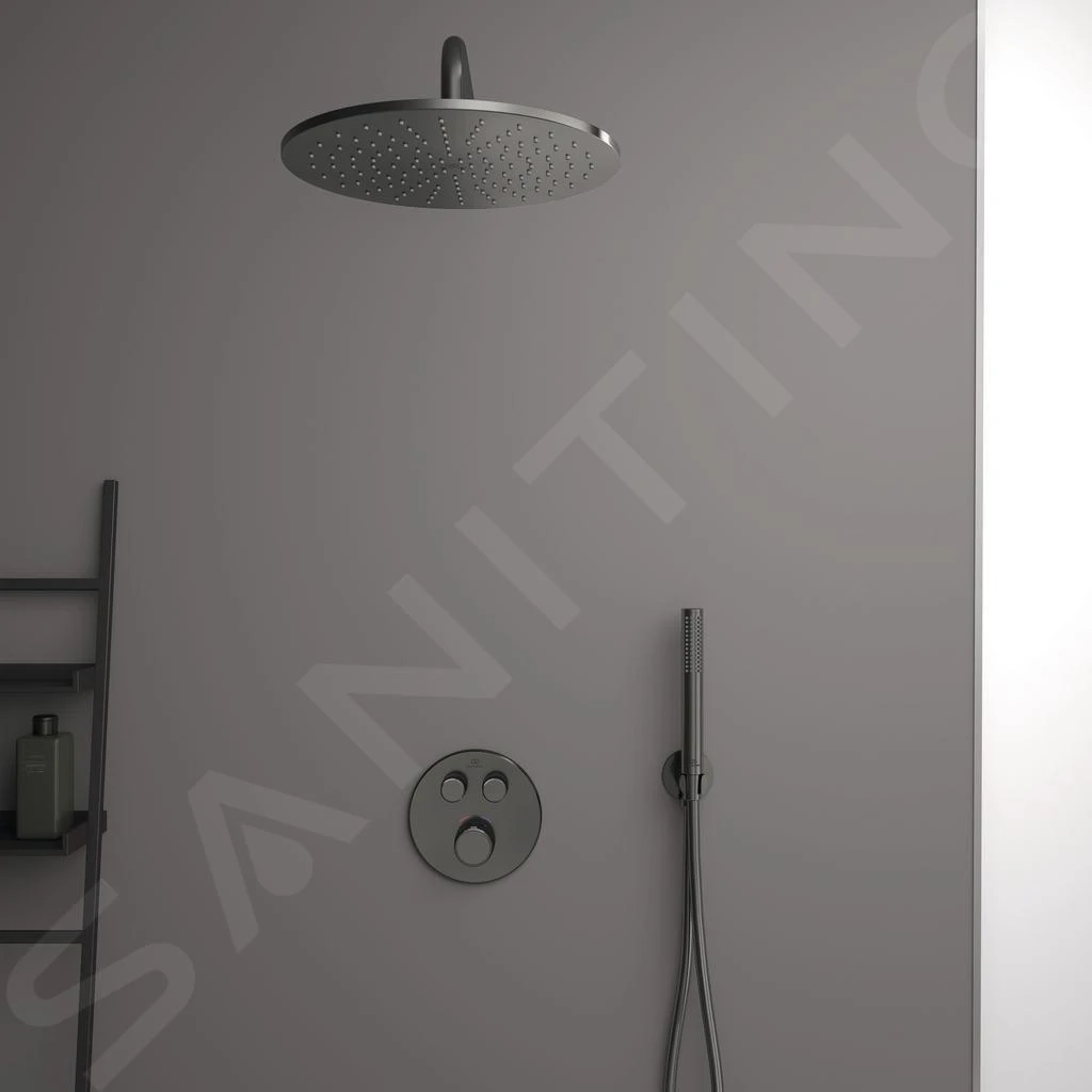 Ideal Standard CeraTherm Navigo - Inbouwthermostaat, Opbouwdeel, 2 Gebruikers, Magnetic Grey A7296A5 7 Ideal Standard CeraTherm Navigo - Inbouwthermostaat, Opbouwdeel, 2 Gebruikers, Magnetic Grey A7296A5 - Afbeelding 5