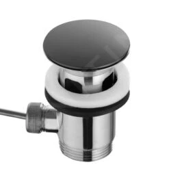 Keuco Edition 400 - Wastafelkraan Met Afvoergarnituur, Zwart Chroom Geborsteld 51504130000 -AquaKranen Verkoop cfce0c2da91a5402eb1219d8