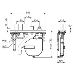 Hansa Compact - Inbouwdeel Voor Badkraan, 4-gats Installatie 53080300 5 Hansa Compact - Inbouwdeel Voor Badkraan, 4-gats Installatie 53080300 -AquaKranen Verkoop d33a670e96ac96bd0e57a6c6