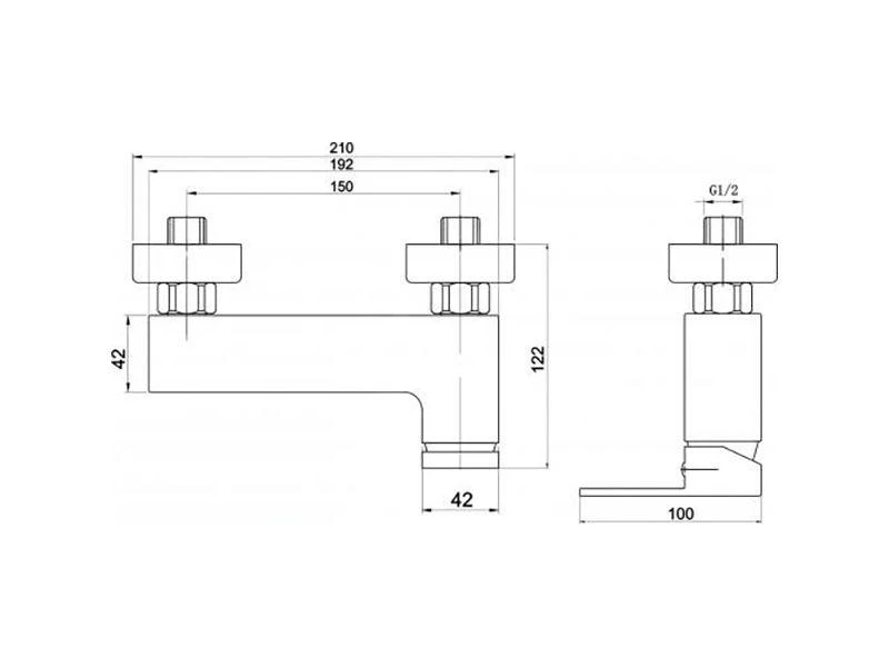 Novaservis Nobless Edge - Douchekraan Met Aansluiting Bovenaan, Chroom 36062/1,0 4 Novaservis Nobless Edge - Douchekraan Met Aansluiting Bovenaan, Chroom 36062/1,0 - Afbeelding 2