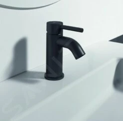 Ideal Standard CeraLine - Wastafelkraan, Zijdeachtig Zwart BC185XG -AquaKranen Verkoop d7927317eec53e8dfd8f5726