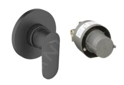 Hansgrohe Vernis Blend - Inbouw Douchekraan, Met Inbouwdeel, Mat Zwart 71663670 -AquaKranen Verkoop d8ce986561d46df0eb1cc2e9