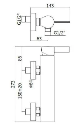 Paffoni Rock - Doucheset Met Kraan, Chroom RO168DCR 5 Paffoni Rock - Doucheset Met Kraan, Chroom RO168DCR -AquaKranen Verkoop dc2c16e4a9effb404f36fe47