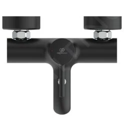 Ideal Standard CeraLine - Opbouw Badkraan, Mat Zwart/chroom BC199U4 -AquaKranen Verkoop ddce1bf5db045edf1615628a