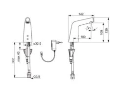 Hansa Designo - Elektronische Wastafelkraan Met Netvoeding, Bluetooth, Chroom 51932211 7 Hansa Designo - Elektronische Wastafelkraan Met Netvoeding, Bluetooth, Chroom 51932211 -AquaKranen Verkoop df9d105afbd09a1066c7a141