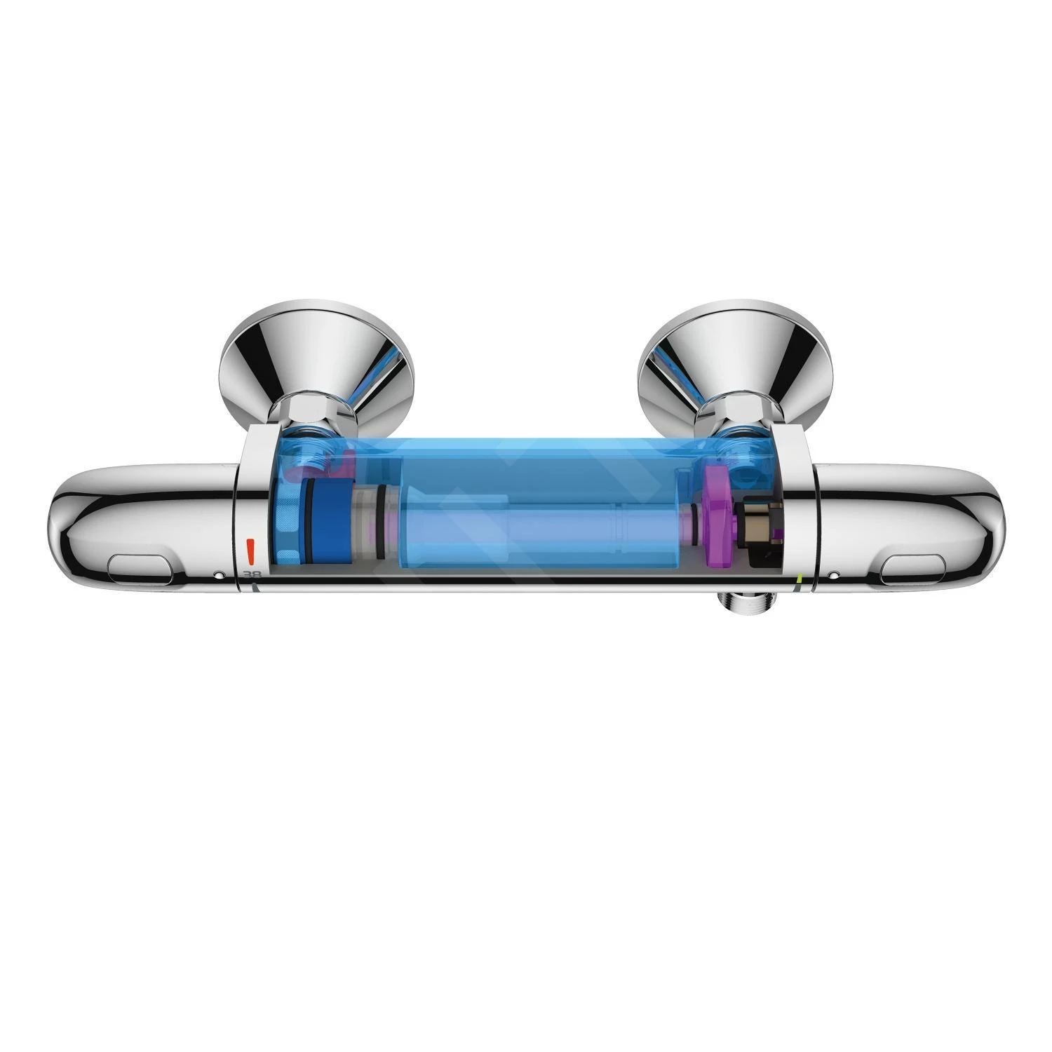 Grohe Grohtherm 1000 - Thermostatische Douchekraan, Chroom 34143003 6 Grohe Grohtherm 1000 - Thermostatische Douchekraan, Chroom 34143003 - Afbeelding 4