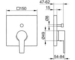 Keuco Edition 11 - Inbouw Badmengkraan, 2-weg, Chroom 51172010282 -AquaKranen Verkoop e87030666217fe7e4aa26e9e