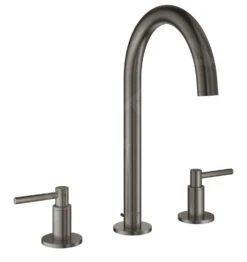 Grohe Atrio - Wastafelkraan Met Waste En Draaibare Uitloop, M-size, Geborsteld Hard Graphite 20009AL3