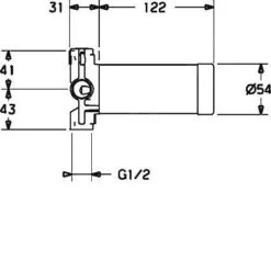 Hansa Inbouwdelen - Inbouwdeel Voor Verborgen Omstelling DN15 02950100 -AquaKranen Verkoop e9f476b7ec8ee6cc20dd08c8