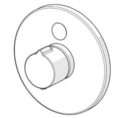 Hansa Electra - Elektronische Inbouw Douchekraan Met Thermostaat, Netvoeding, Chroom 80909001 -AquaKranen Verkoop ea4702c622282a6ddb218b6e