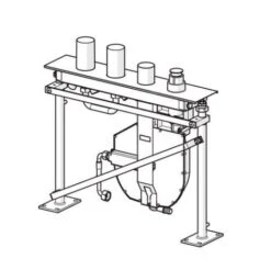 Hansa Compact - Inbouwdeel Voor 4-gats Badrandcombinatie 53020300 -AquaKranen Verkoop f7170557dee3e7fadc8c766a