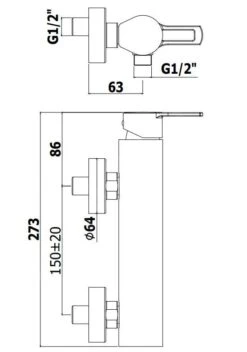 Paffoni Ringo - Douchekraan, Mat Zwart RIN168NO -AquaKranen Verkoop faaa8f9657590ba0c2766d85