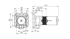 Hansa Matrix - Inbouwdeel DN15 44040100 -AquaKranen Verkoop fac7fb793f353f208d0f14c5