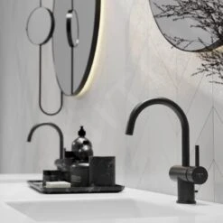 Steinberg 100 - Wastafelkraan Met Waste, Mat Zwart 100 1500 S -AquaKranen Verkoop faec2cb5571a9553f31ccb45