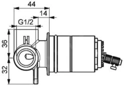 Hansa Vario - Inbouwdeel Voor Douchekraan 50510100 -AquaKranen Verkoop fca6ebbd8f9862b75cf13d00