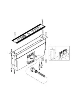 Grohe Inbouwdelen - Basisgarnituur Voor Badrandcombinatie 29037001 -AquaKranen Verkoop fcab3545e90099398f905c83