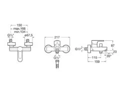 Roca L20 - Badkraan, Chroom A5A0209C00 -AquaKranen Verkoop fdb2f9f005f9b1237ad64950