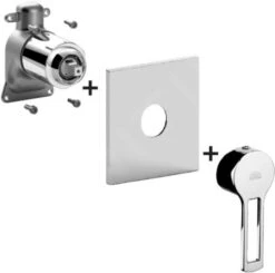 Paffoni Ringo - Inbouwkraan Met 1 Uitgang, Chroom RINBOX010CR